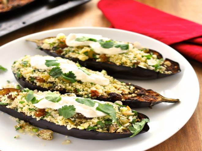 Middle Eastern Eggplant Recipes
 Middle Eastern Roasted Eggplant With Couscous · Australian