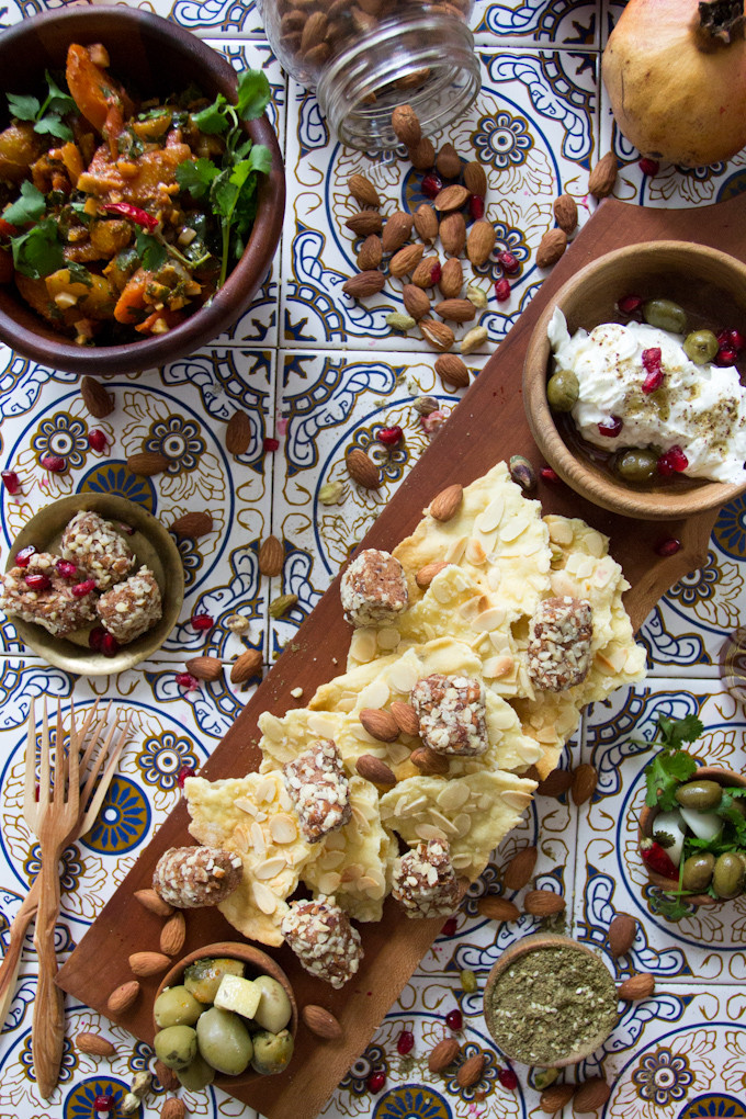 Middle Eastern Food Recipes Appetizers
 At the Immigrant s Table Middle Eastern appetizer platter