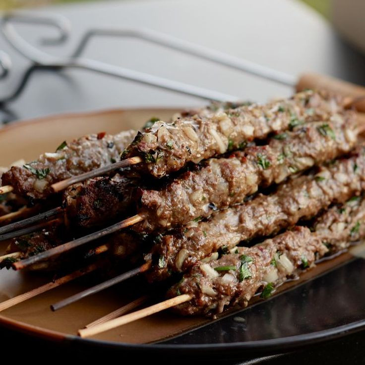 Middle Eastern Ground Beef Recipe
 Middle Eastern Beef and Parsley Kabobs