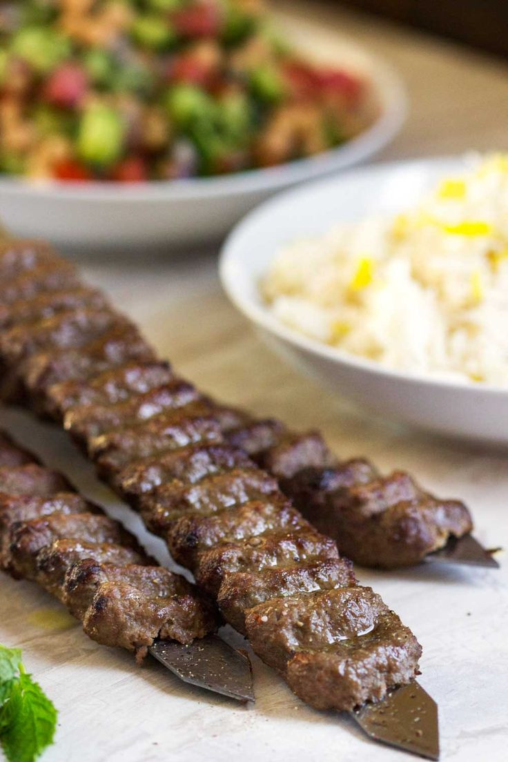 Middle Eastern Ground Beef Recipe
 Beef and Lamb Kabobs Recipe