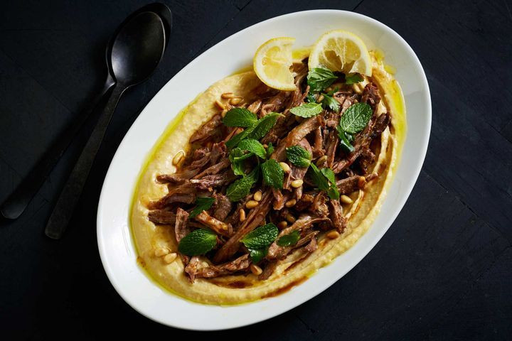 Middle Eastern Hummus Recipes
 Slow cooker Middle Eastern lamb with quick hummus