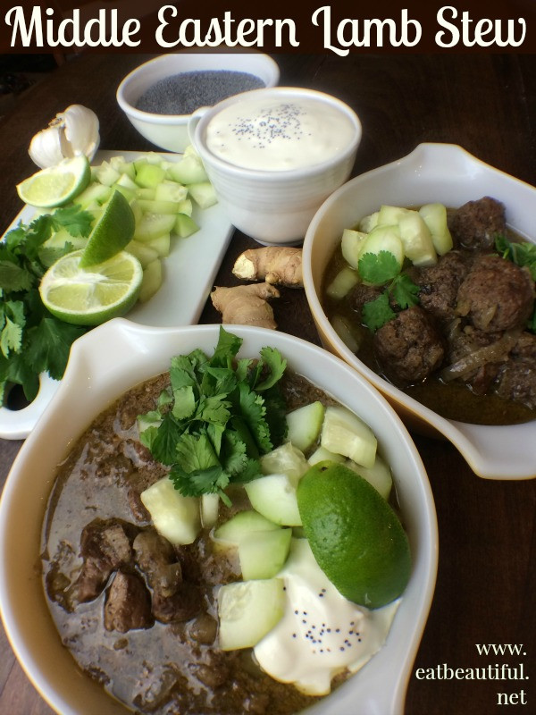 Middle Eastern Lamb Stew
 Middle Eastern Lamb Stew Paleo Crock pot GAPS