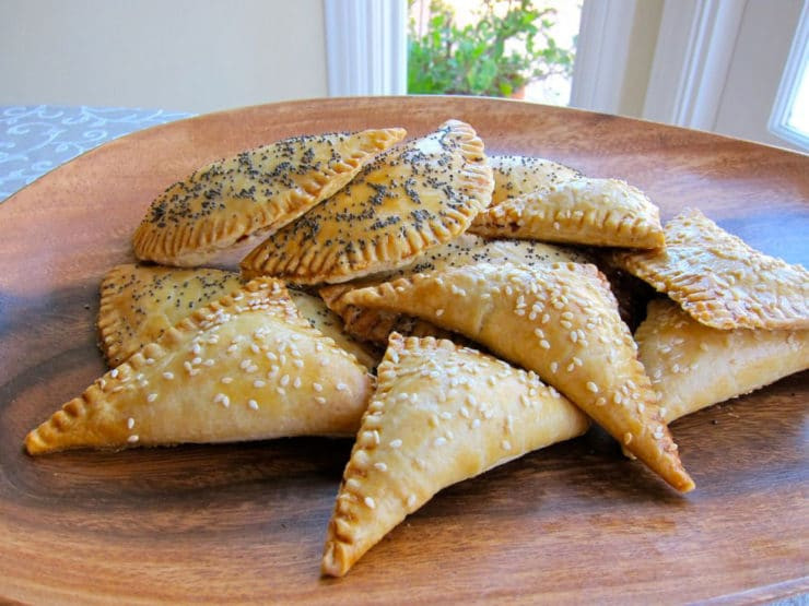 Middle Eastern Pastries
 Cheese Sambusak Middle Eastern Turnover Pastries