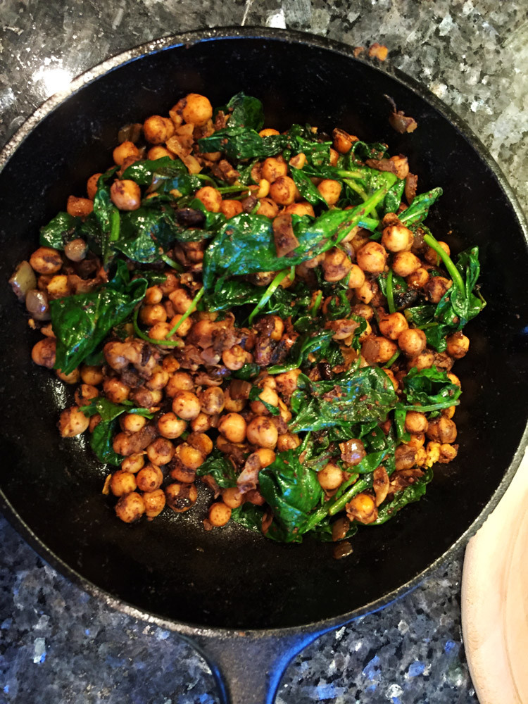 Middle Eastern Recipes Vegetarian
 Middle Eastern Spiced Chickpeas