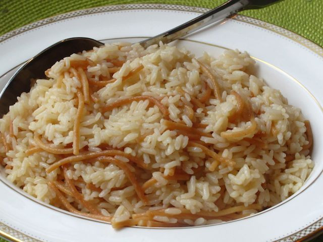 Middle Eastern Rice Pilaf
 Pilaf Rice