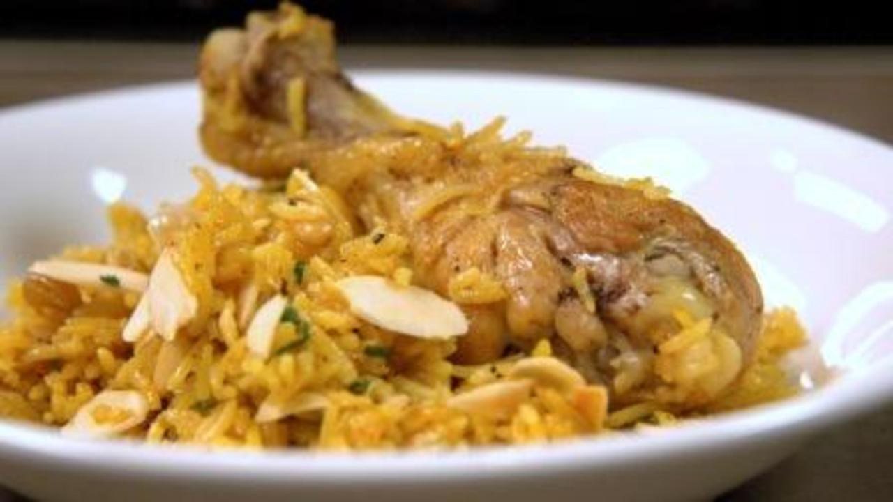 Middle Eastern Rice Pilaf Recipe
 Middle Eastern Chicken Pilaf Recipe Text