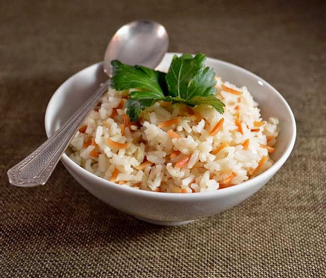 Middle Eastern Rice Pilaf Recipes top 20 Sew French Rice Pilaf with toasted orzo