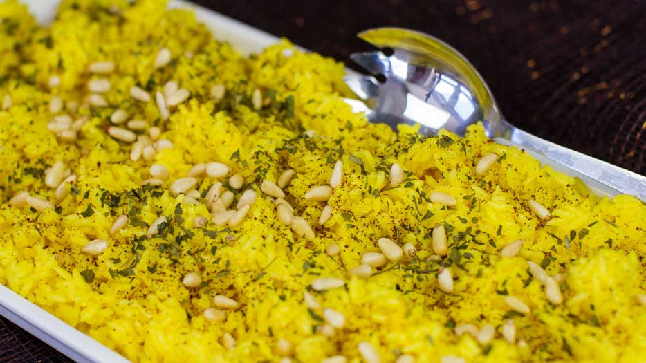 Middle Eastern Rice Recipes
 Oil Free Middle Eastern Yellow Rice Cooking with Plants