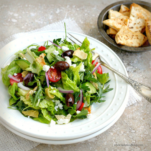 Middle Eastern Salads Recipes
 Middle Eastern Fattoush Salad