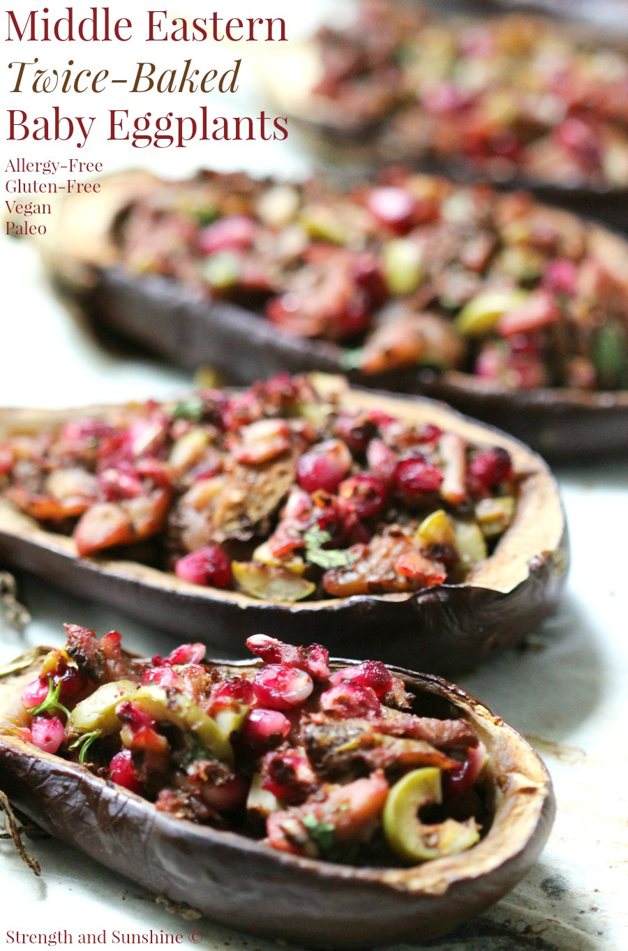 Middle Eastern Vegan Recipes
 Middle Eastern Twice Baked Baby Eggplants