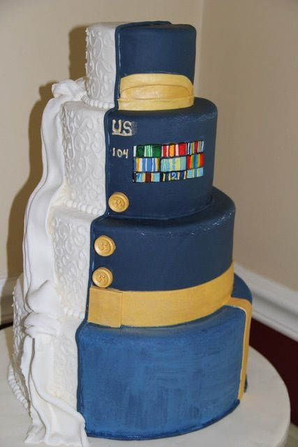 Military Wedding Cakes
 25 best ideas about Army wedding cakes on Pinterest