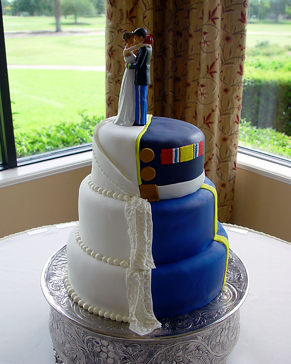 Military Wedding Cakes
 Matt & Dom s custom wedding cakes birthday cakes novelty