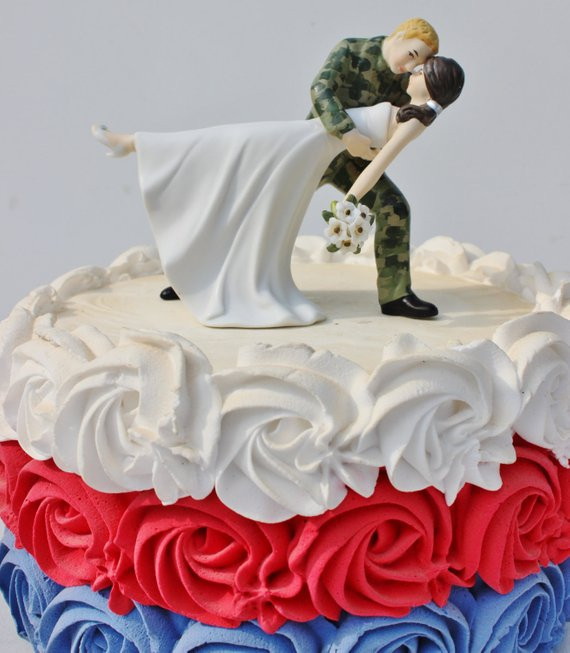 Military Wedding Cakes
 Items similar to Military US Army Camo Sol r wedding