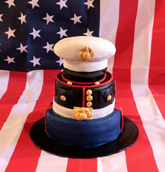 Military Wedding Cakes
 Let Them Eat Cake At Your Wedding Military Wedding Cake