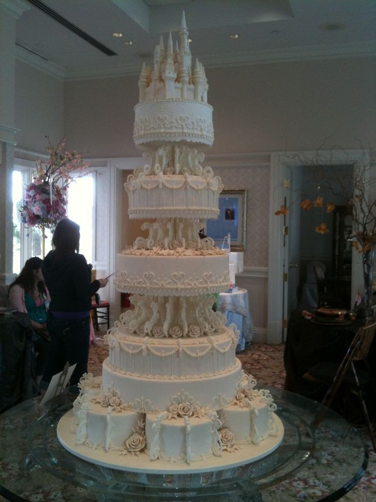 Million Dollar Wedding Cakes
 DISNEY FANTASY WEDDING CAKE
