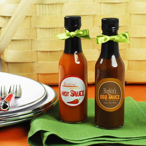 Mini Bbq Sauce Wedding Favors
 Bbq sauces Favors and Sauces on Pinterest
