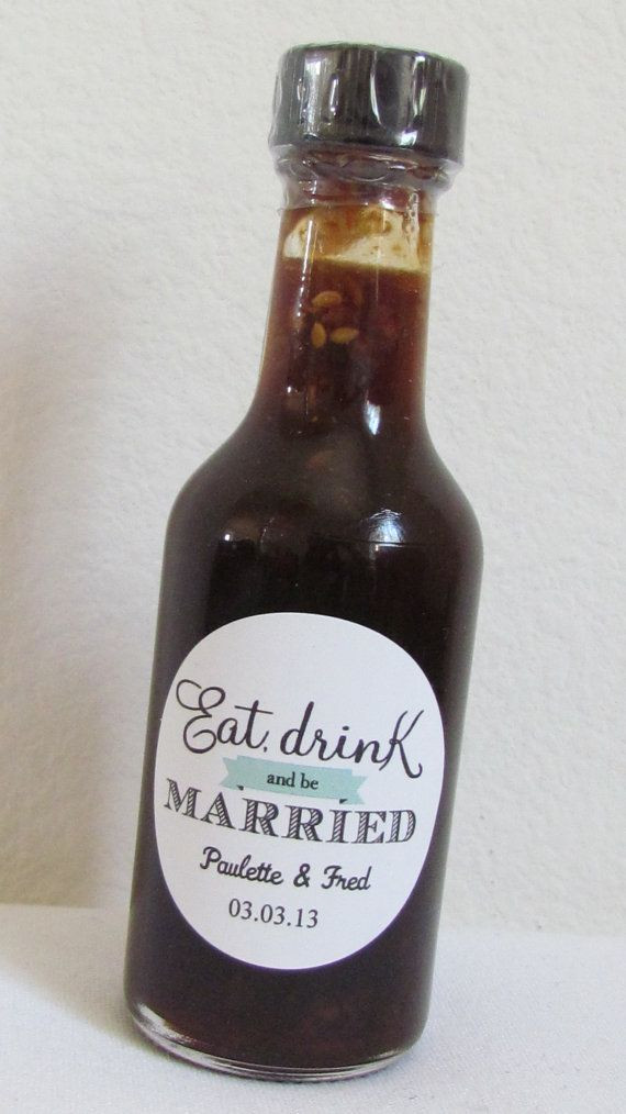 Mini Bbq Sauce Wedding Favors
 17 Best images about Wedding reception food on Pinterest