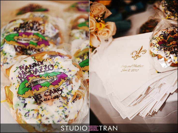 Mini King Cakes Wedding Favors
 151 best King Cake images on Pinterest