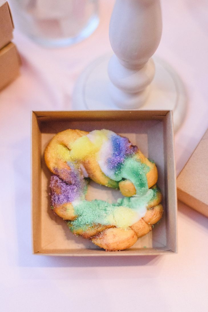 Mini King Cakes Wedding Favors
 King Cake Favors