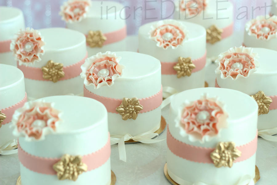 Mini King Cakes Wedding Favors
 Mini Cakes Party Favors cake by Rumana Jaseel CakesDecor