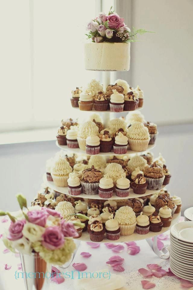 Mini Wedding Cupcakes
 Mini Cupcake Wedding Cake