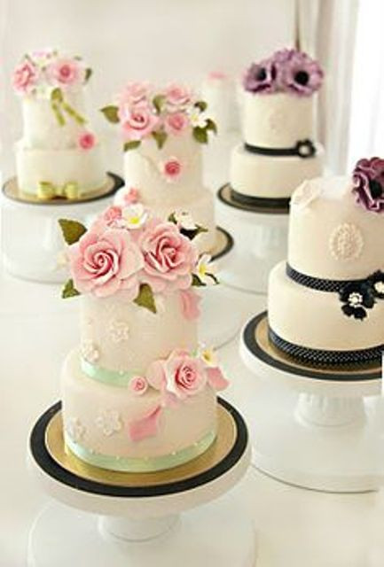 Miniature Wedding Cakes
 20 Wedding Cake Ideas For A Special Reception