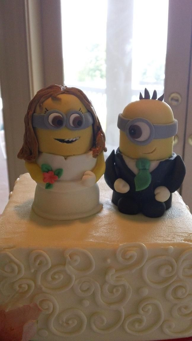 Minion Wedding Cakes
 1000 images about Wedding Memories on Pinterest