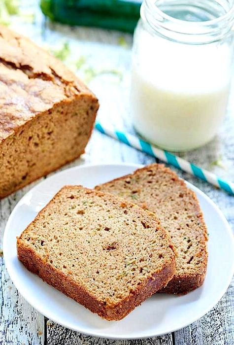 Moist Healthy Zucchini Bread Recipe
 Moist dense zucchini bread recipe