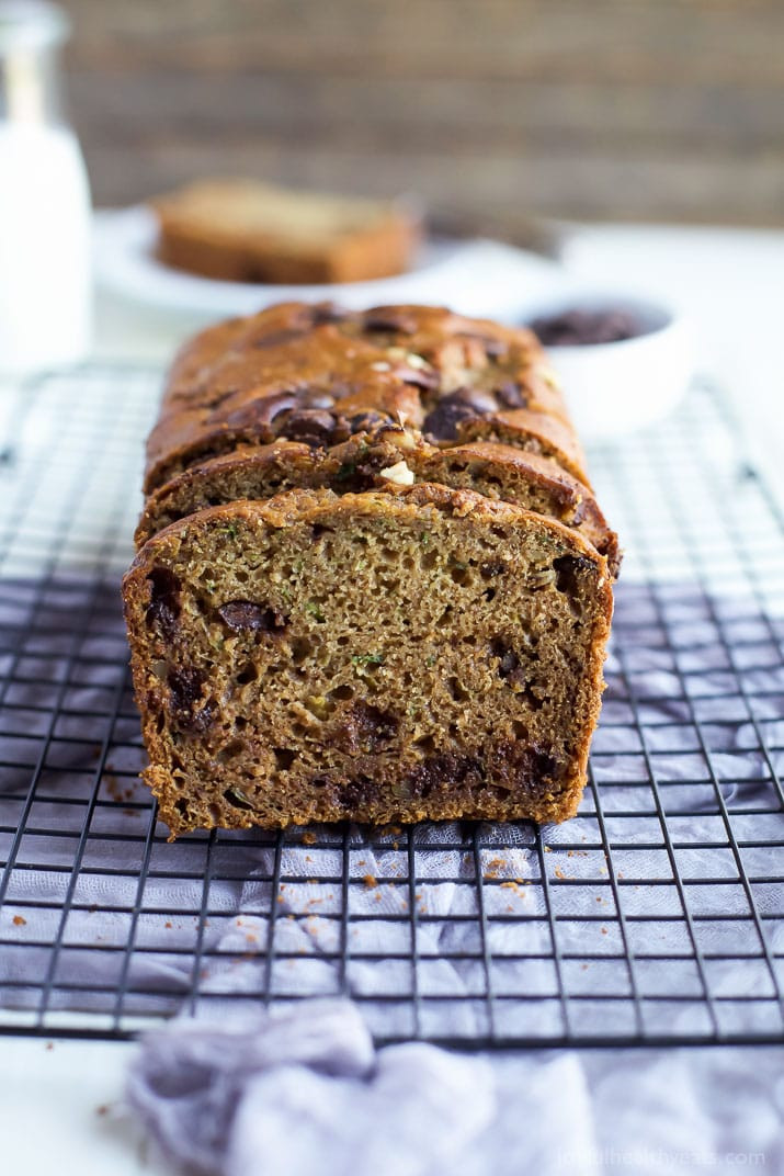 Moist Healthy Zucchini Bread Recipe
 healthy chocolate chip zucchini bread