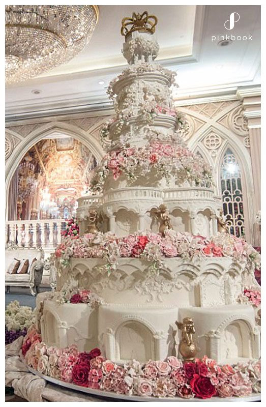 Most Extravagant Wedding Cakes
 10 Most Extravagant Wedding Cakes