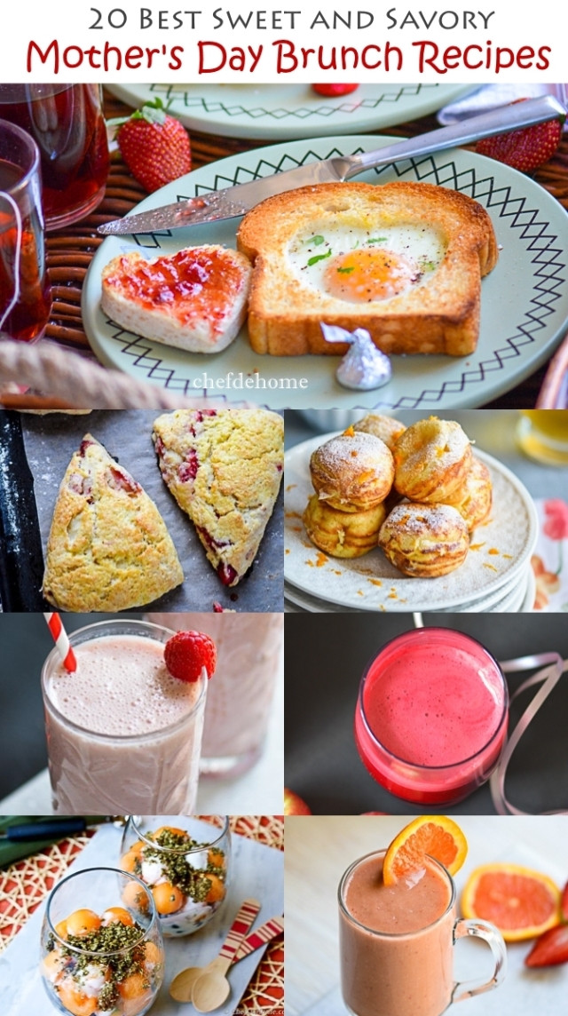 Mother Day Breakfast Recipes
 Sweet and Savory Mother s Day Brunch Recipes Meals