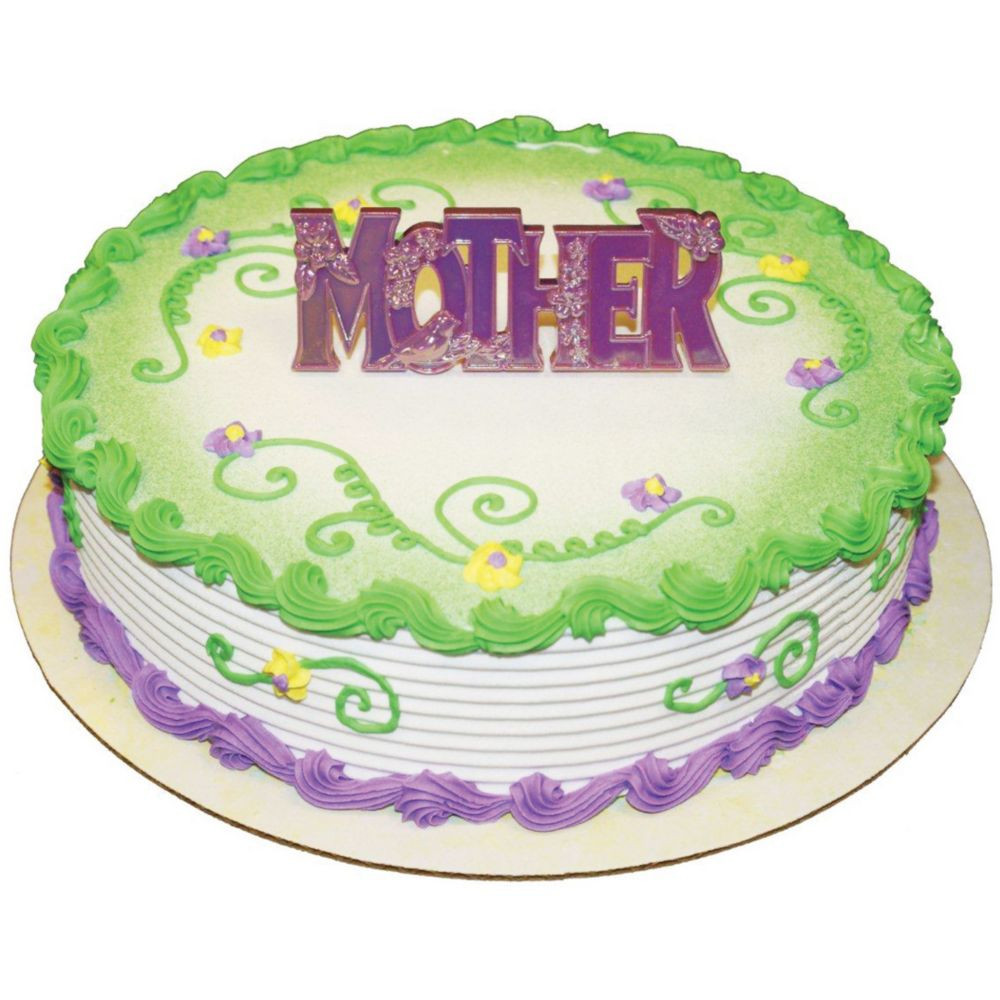 Mother'S Day Cupcakes
 DecoPac Iridescent Mother s Day Layon 24 BX