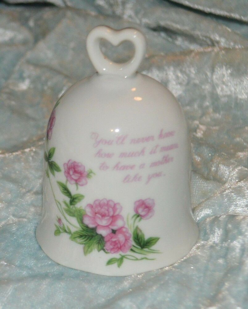 Mother'S Day Desserts Pinterest
 Lefton China Bell Hand Painted Mother s Day Bell