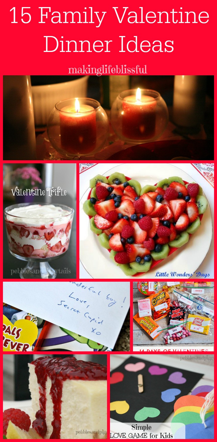 Mother'S Day Dinner Ideas Pinterest
 Valentine Dinner Ideas for Families