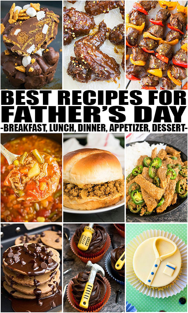 Mother'S Day Dinner Ideas
 Father s Day Recipes Breakfast Lunch Dinner Dessert