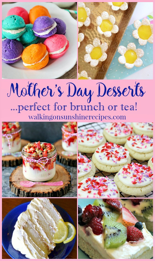 Mothers Day Desserts
 Party Mother s Day Desserts perfect for Brunch or Tea