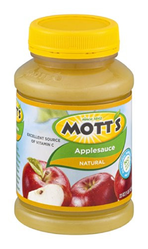 Motts Organic Applesauce
 Mott s Natural Applesauce 24 Oz Pack 12