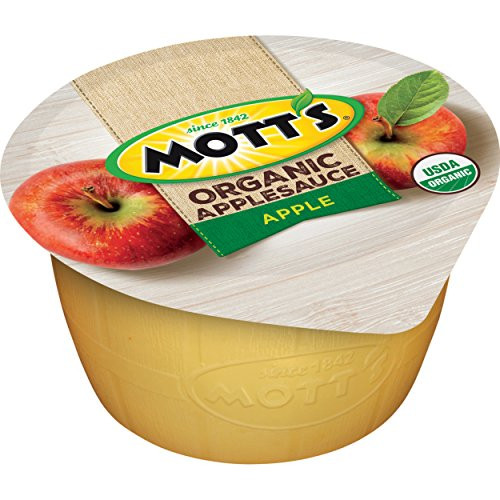 Motts Organic Applesauce
 Mott s Organic Applesauce 3 9 oz cups 36 count Buy