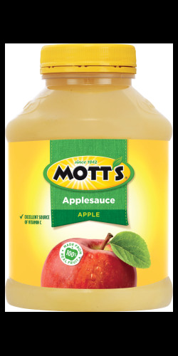 Motts Organic Applesauce
 Mott s