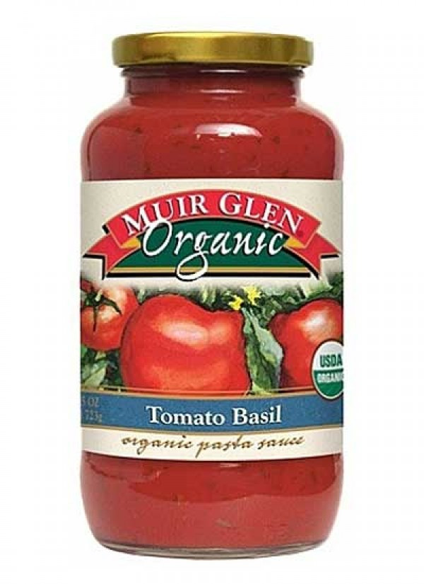 Muir Glen Organic Pizza Sauce
 Muir Glen Organic Pasta Sauce Tomato Basil 723g Natural