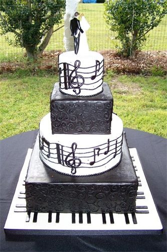 Music Themed Wedding Cakes
 17 Best ideas about Music Wedding Cakes on Pinterest