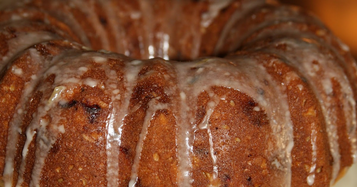 My Big Fat Greek Wedding Bundt Cake
 Haystacks & Champagne Orange Ginger Cranberry Oat Bundt Cake