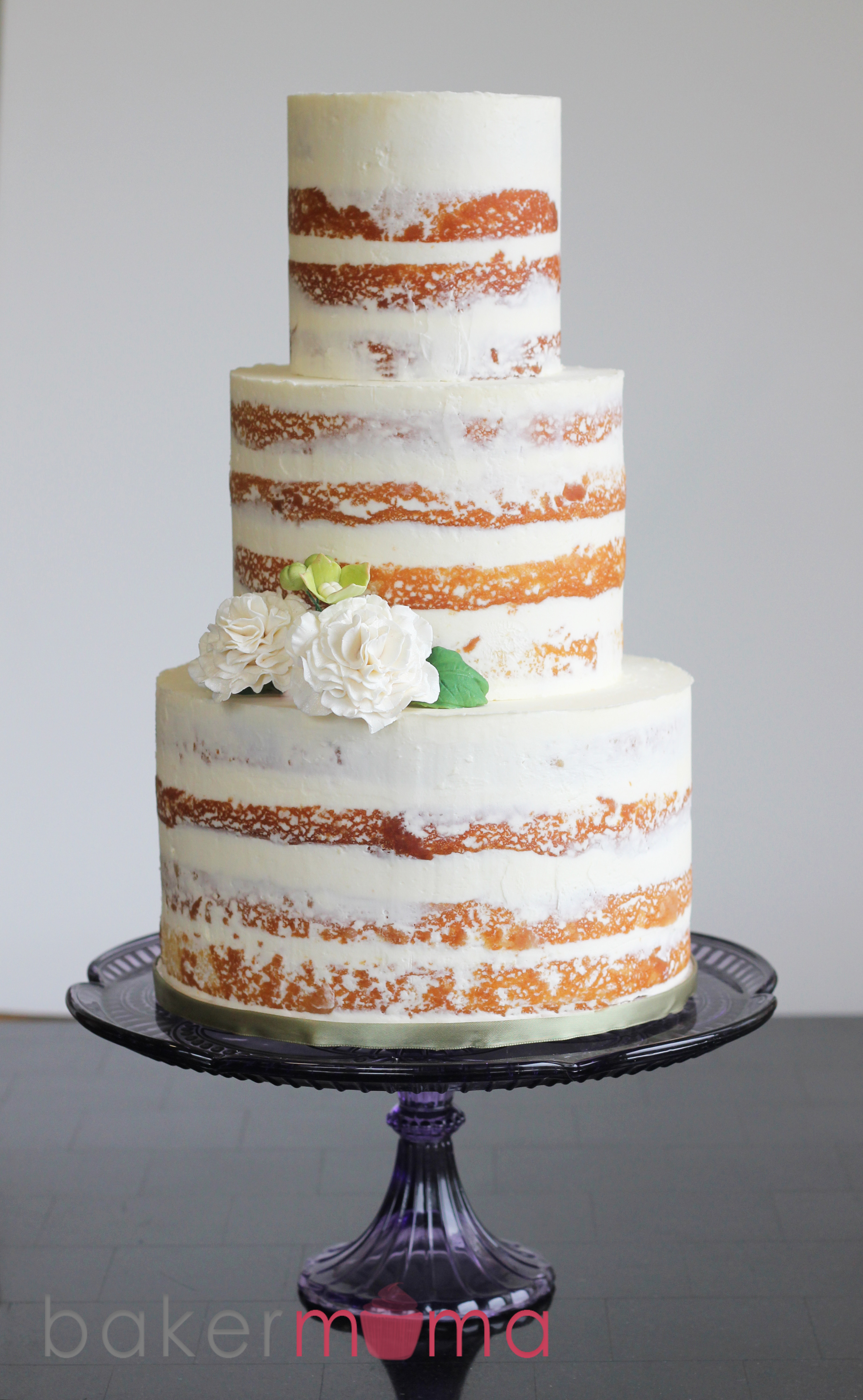 Naked Cakes Wedding
 Fondant haters Rejoice Naked Wedding Cakes