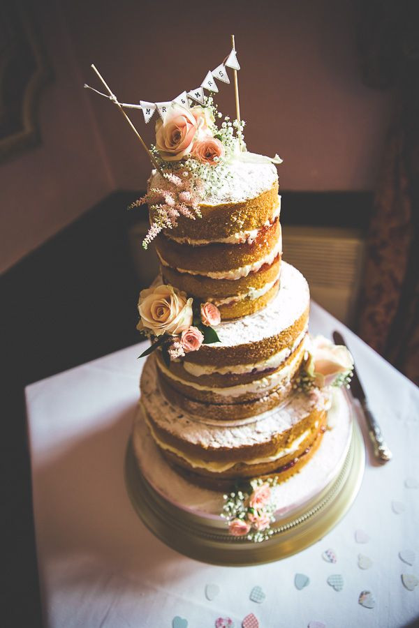 Naked Wedding Cake Recipe
 Rustic Naked Wedding Cake Ideas and Designs