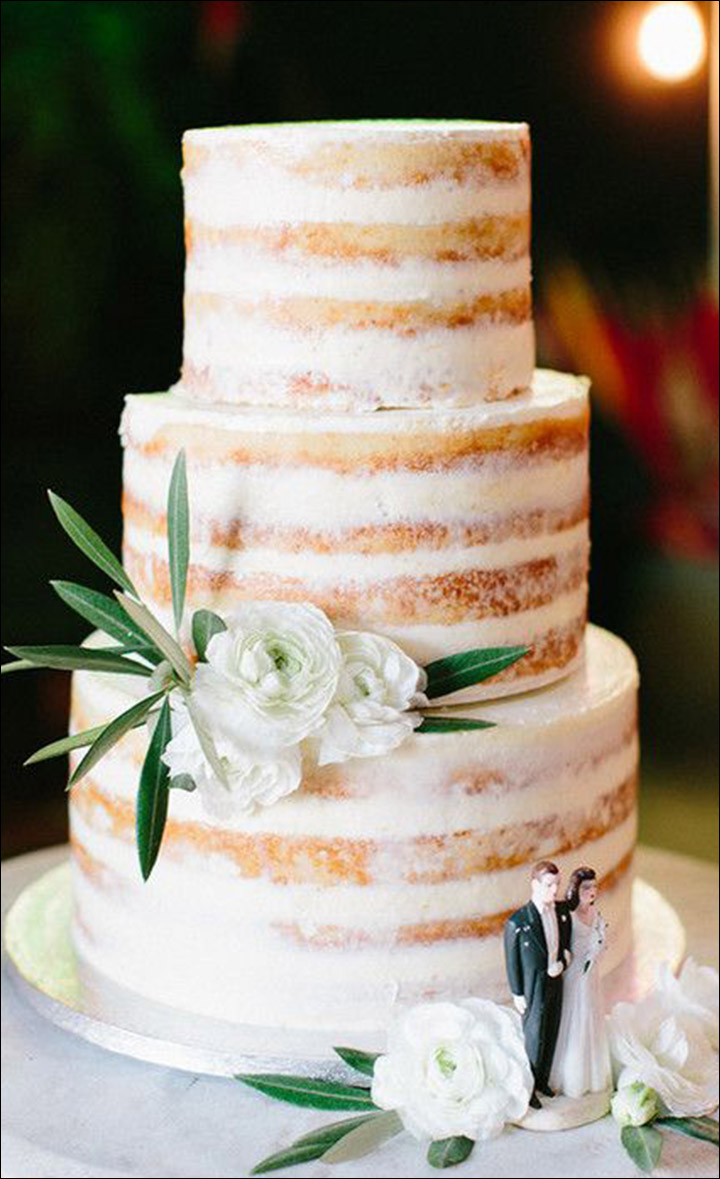 Naked Wedding Cake Recipes
 11 Simple Wedding Cakes That You Will Love