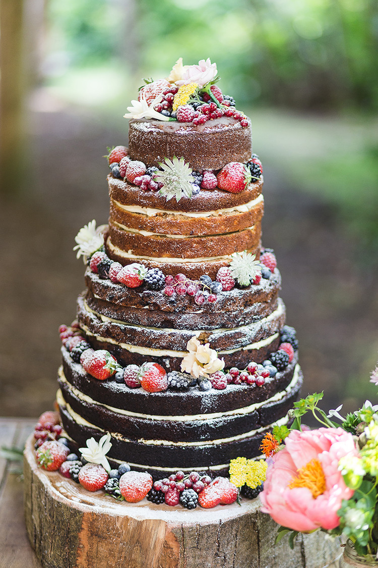 Naked Wedding Cakes
 Naked Wedding Cake Ideas