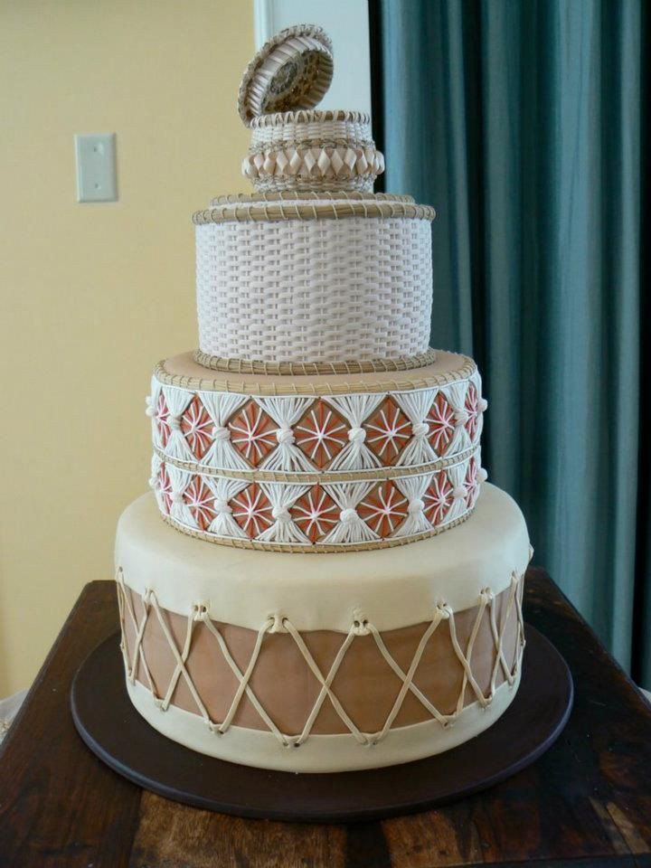 Native American Wedding Cakes
 Native American Inspired Drums Wedding Cake Keywords