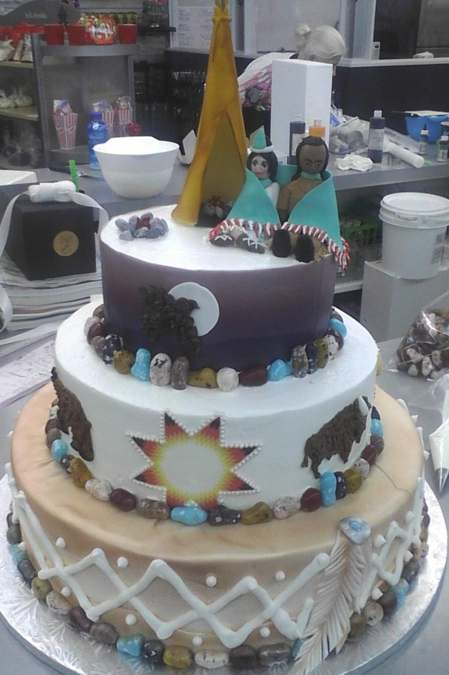 Native American Wedding Cakes
 Native American Wedding Cake CakeCentral
