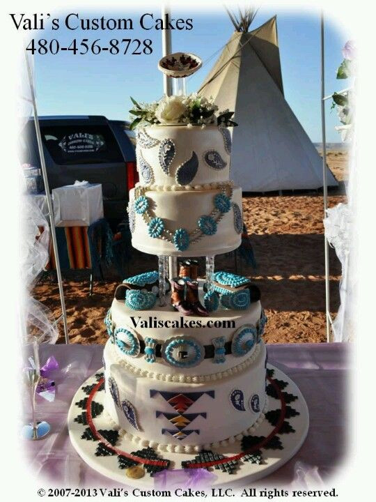 Native American Wedding Cakes
 Native American Wedding Cake Ideas