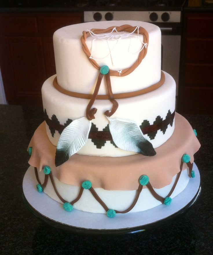Native American Wedding Cakes
 Native American wedding cake